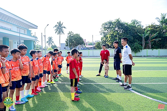 Hoằng Hoá sẵn sàng viết tiếp hành trình đam mê tại giải Bóng đá Nhi đồng Báo Thanh Hoá năm 2025
