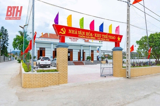 Nga Sơn huy động nguồn lực xây dựngthiết chế văn m88 link mới nhất - thể thao