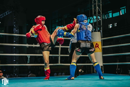 Nữ võ sỹ Muay Thanh Hóa hoàn tất bộ sưu tập huy chương vàng quốc tế