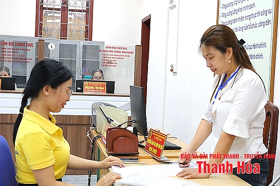 Ngày đầu vận hành mô hình chính quyền địa phương 2 cấp ở xã Thiệu Hóa