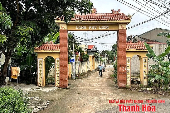 Phú Liễm - làng có công với nước