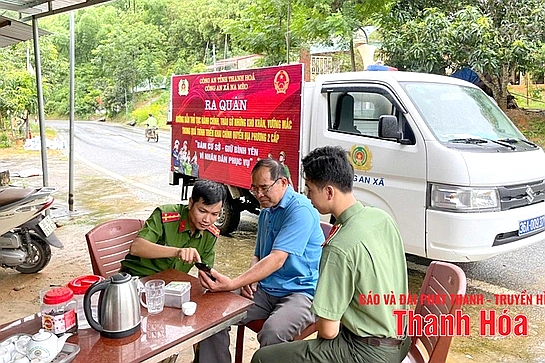 Công an Thanh Hóa đồng hành cùng người dân “gỡ vướng” trong giải quyết thủ tục hành chính