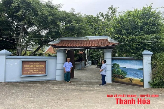 Di tích lịch sử cách mạng nhà mẹ Tơm - nơi “thắp lửa” lòng yêu nước