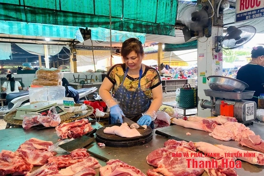 Thịt lợn tại các chợ truyền thống giảm sức mua vì người tiêu dùng lo ngại m88 the thao tả lợn Châu Phi