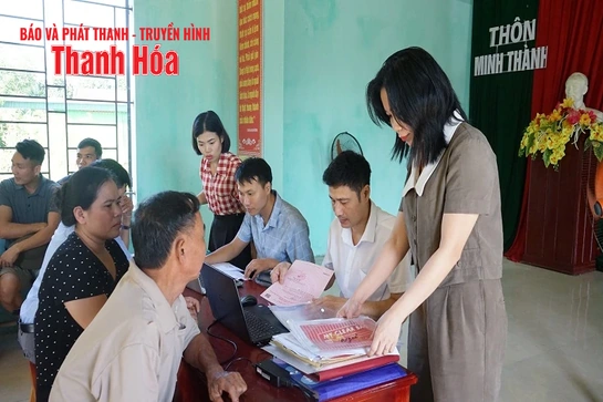 Xã Hợp Tiến triển khai đợt cao điểm rà soát cấp giấy chứng nhận quyền sử dụng đất lần đầu
