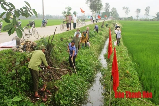 Toàn tỉnh thực hiện nạo vét được hơn 2 triệu m3 thủy lợi mùa khô