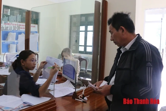 Bảo hiểm Xã hội huyện Thạch Thành phát triển đối tượng tham gia bảo hiểm xã hội, bảo hiểm y tế