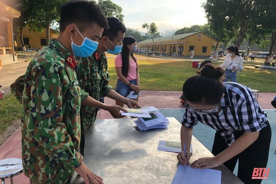 142 công dân hoàn thành thời gian cách ly tập trung tại Sư đoàn 390