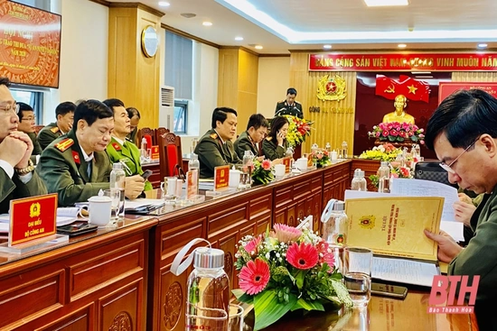 Cụm thi đua số 5 (Bộ Công an):  Tổng kết phong trào thi đua Vì an ninh Tổ quốc năm 2020