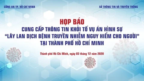 Khởi tố vụ án hình sự lây lan dịch bệnh truyền nhiễm nguy hiểm
