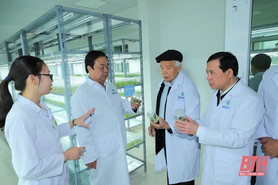 Thanh Hóa cần quan tâm đến phát triển kinh tế nông nghiệp, ứng dụng công nghệ cao vào sản xuất nông nghiệp thông minh