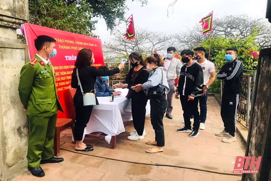 Các địa phương trong tỉnh tăng cường thực hiện công tác phòng chống dịch tại các điểm di tích, danh thắng