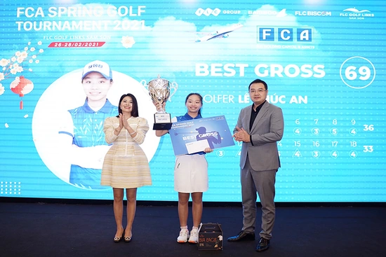 Golfer trẻ Lê Chúc An lên ngôi vô địch Giải FCA Spring Golf Tournament 2021