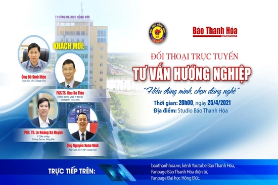 Đối thoại trực tuyến: Tư vấn hướng nghiệp khối ngành ngoài sư phạm “Hiểu đúng mình, chọn đúng nghề”
