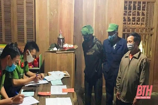 Công an Thanh Hóa chỉ đạo tăng cường ngăn chặn nhập cảnh trái phép trên tuyến biên giới