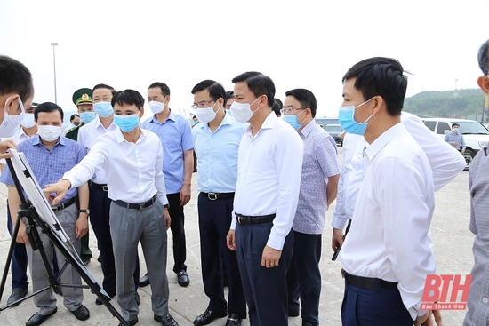 Lãnh đạo tỉnh Thanh Hóa làm việc với Đoàn công tác của Tập đoàn Dầu khí Quốc gia Việt Nam