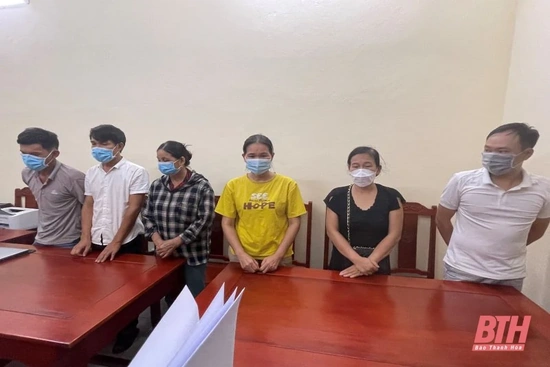 Bắt 6 đối tượng lợi dụng dịch bệnh COVID-19 lừa đảo  chiếm đoạt tài sản bằng hình thức làm hồ sơ mua hàng trả góp
