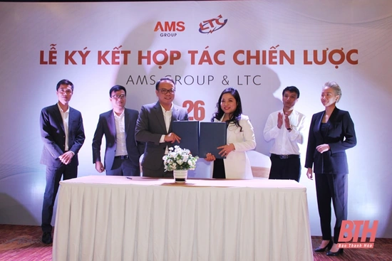 AMS Group ký kết hợp tác chiến lược với LTC phát triển các giải pháp công nghệ trong lĩnh vực bất động sản
