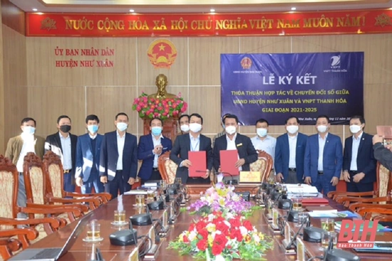 Thúc đẩy chuyển đổi số trên địa bàn huyện Như Xuân