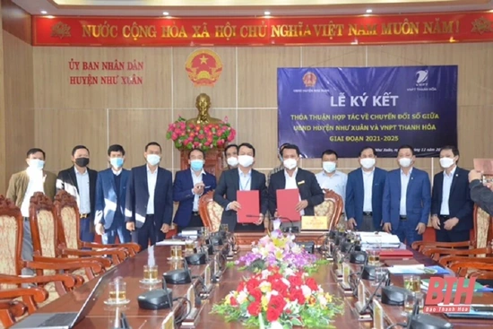 Thúc đẩy chuyển đổi số trên địa bàn huyện Như Xuân