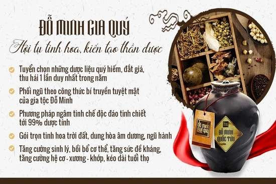Thương hiệu chăm sóc sức khỏe cao cấp Đỗ Minh Gia Quý đẳng cấp tinh hoa, dành riêng cho giới thượng lưu