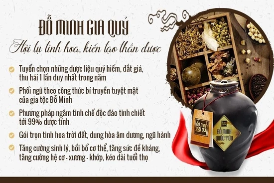 Thương hiệu chăm sóc sức khỏe cao cấp Đỗ Minh Gia Quý đẳng cấp tinh hoa, dành riêng cho giới thượng lưu