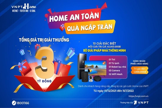 Đại tiệc mua sắm cuối năm với cơn mưa quà tặng cùng VNPT