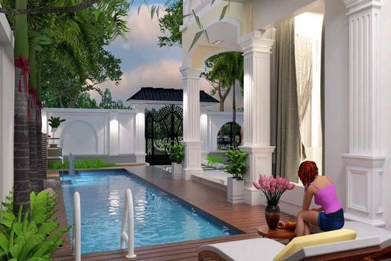 Gợi ý thiết kế, thi công hồ bơi gia đình
