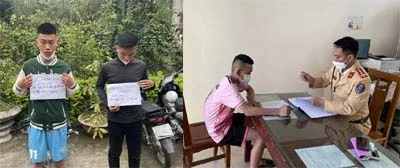 Xử lý nghiêm các đối tượng bốc đầu xe mô tô