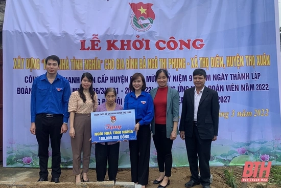 Khởi công xây dựng “Ngôi nhà tình nghĩa” cho người già m m88 tại Thọ Diên