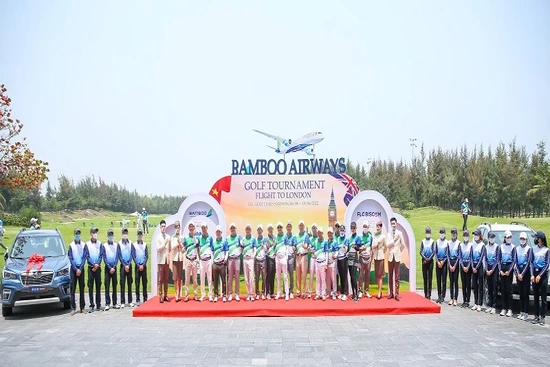Hơn 1.500  golfer  tranh tài tại Giải Bamboo Airways Golf Tournament 2022 - Flight to London