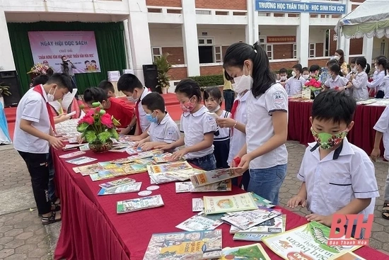 Ngày hội đọc sách tại trường Tiểu học Hermann Gmeiner