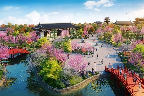 Giải mã thiết kế độc đáo của phân khu thương mại Koto – Sun Beauty Onsen