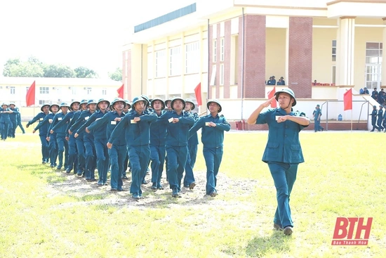 TP Thanh Hoá khai mạc Hội thao Trung đội dân quân cơ động năm 2022