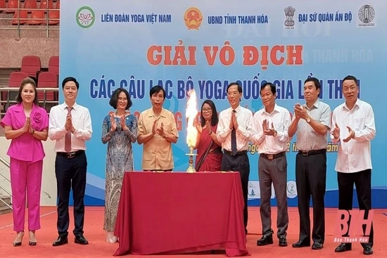 Khai mạc Giải vô địch các Câu lạc bộ Yoga Quốc gia lần thứ nhất