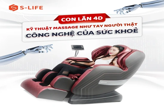 S-Life - Địa chỉ mua bán ghế massage chính hãng và chất lượng