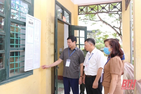 Thanh Hoá: Tỷ lệ thí sinh tham dự thi bài thi Tổ hợp Khoa học tự nhiên và Khoa học xã hội đạt trên 99,40%