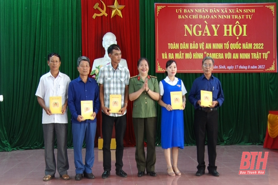 Xã Xuân Sinh (Thọ Xuân) tổ chức “Ngày hội toàn dân bảo vệ an ninh Tổ quốc năm 2022”