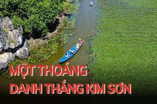 Một thoáng  danh thắng Kim Sơn