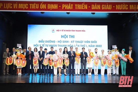 Hội thi điều dưỡng - hộ sinh - kỹ thuật viên giỏi Hội Y tế tư nhân tỉnh Thanh Hóa lần thứ nhất