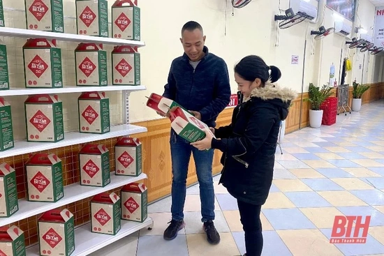 Giá trị sản phẩm OCOP tiêu thụ dịp Tết Nguyên đán Quý Mão đạt  hơn 12  tỷ đồng