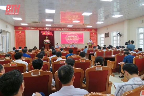 Huyện Thọ Xuân: Giải  ngân vốn đầu tư công xếp thứ nhất toàn tỉnh