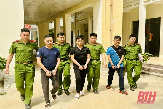 Triệt xóa băng nhóm hoạt động “tín dụng đen”  phức tạp tại thị trấn Sao Vàng