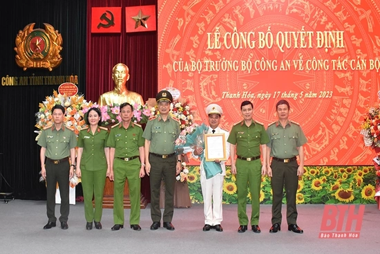 Công bố Quyết định bổ nhiệm Phó Giám đốc Công an tỉnh m88 link mới nhất Hóa