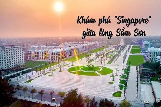 Khám phá “Singapore” giữa lòng Sầm Sơn
