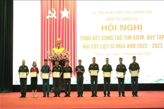 Tổng kết công tác tìm kiếm, quy đăng ký m88 hài cốt liệt sĩ mùa khô 2022-2023