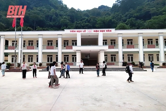 Quan Sơn chú trọng đầu tư cơ sở vật chất cho năm học mới