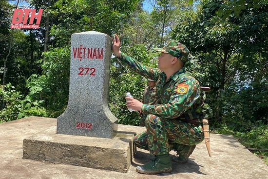 Người chiến sĩ quân hàm xanh nơi biên giới