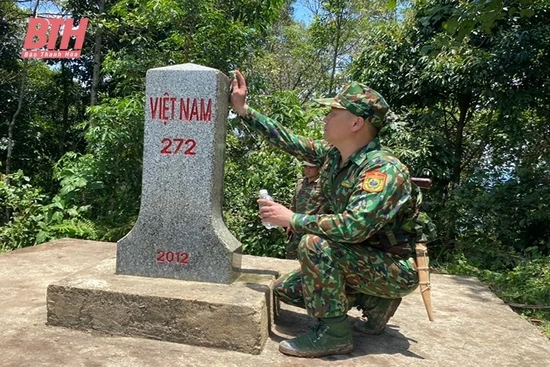 Người chiến sĩ quân hàm xanh nơi biên giới