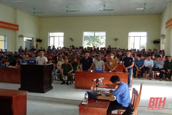 Huyện Ngọc Lặc xét xử lưu động 2 vụ án link vào m88 mới nhất sự